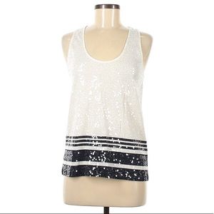J Crew sequined tank, NWT